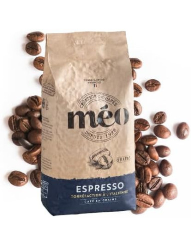 Méo Espresso en grains 1 kg