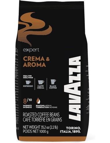 Café en grains Lavazza Crema & Aroma - 12x1kg - Café Dosette