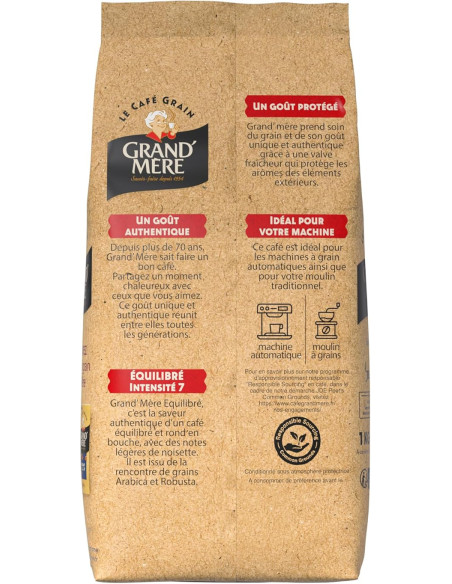 Grand'Mère Equilibre n°7 Café en Grains