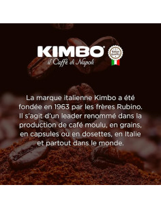 KIMBO® - Café en Grains - BARISTA ESPRESSO NAPOLI - 1kg 2