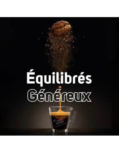 Carte Noire Décafeiné N°5 compatible Senseo - 36 dosettes - Café