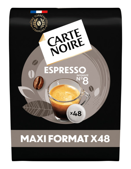 Senseo® CARTE NOIRE - Espresso N°8 - 48 dosettes - Dosettes Senseo® - Carte Noire - 6