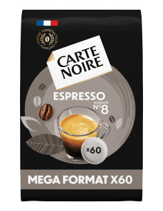 Senseo® CARTE NOIRE - Espresso N°8 - 60 dosettes - Dosettes Senseo® - Carte Noire - 8
