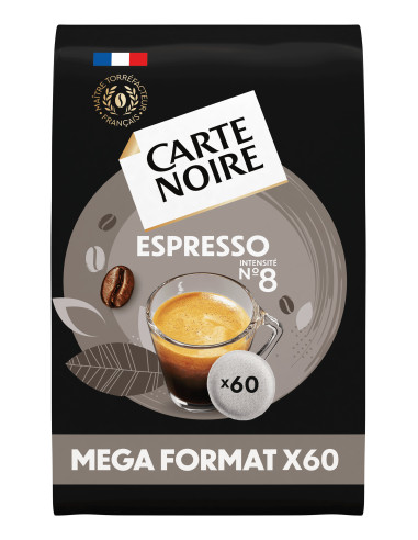 Senseo® CARTE NOIRE - Espresso N°8 - 60 dosettes - Dosettes Senseo® - Carte Noire - 8