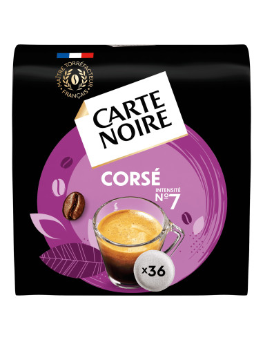 Senseo® CARTE NOIRE - Corsé N°7 - 36 dosettes - Dosettes Senseo® - Carte Noire - 1