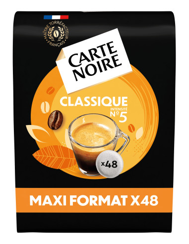 Senseo® CARTE NOIRE - Classique N°5 - 48 dosettes - Dosettes Senseo® - Carte Noire