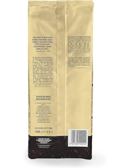 Café en grains Vergnano Grand Aroma - 12x1kg - Café Dosette