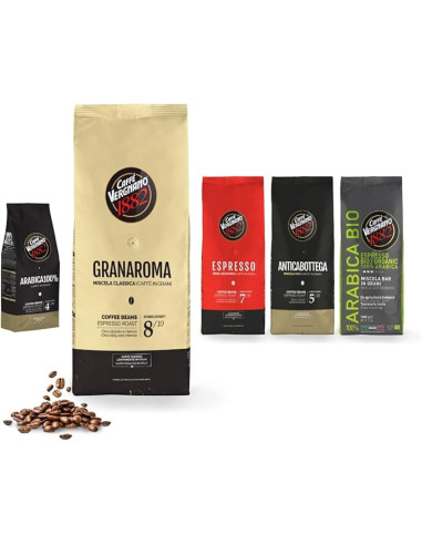 Café en grains Vergnano Grand Aroma - 12x1kg - Café Dosette