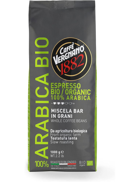 Caffè Vergnano - 100% arabica bio - 1 kg