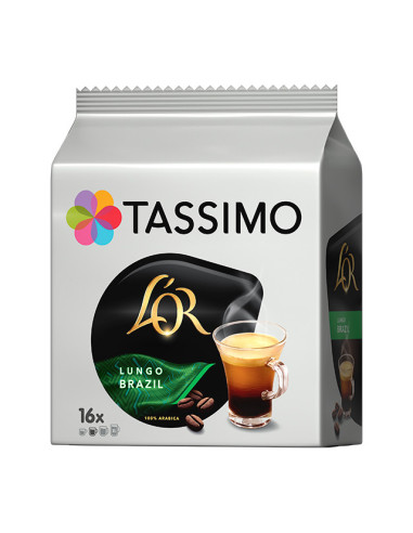 Tassimo Lungo Brazil - 16 dosettes - Café Dosette