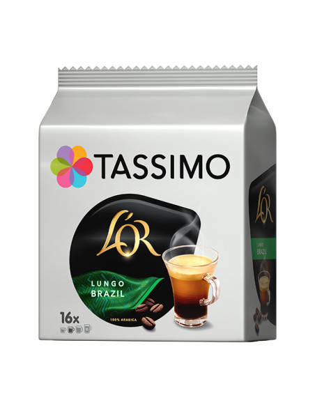 Tassimo Lungo Brazil - 16 dosettes - Café Dosette