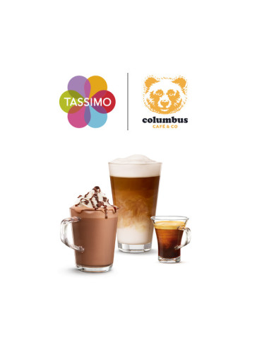 Tassimo® Columbus – Latte Macchiato – 8 dosettes