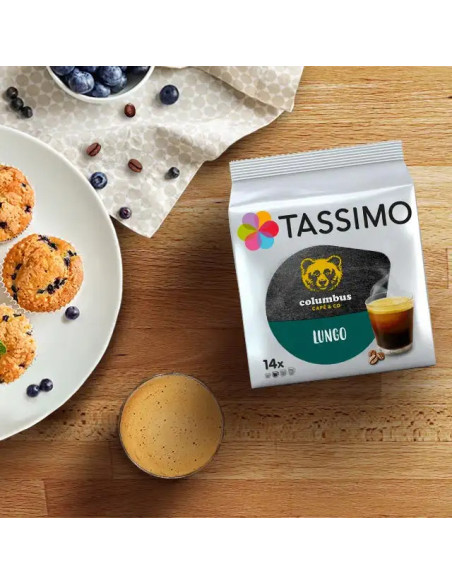 Tassimo Columbus Lungo - 14 dosettes - Café Dosette