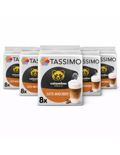 Tassimo Columbus  Latte Macchiato Pack  5 paquets