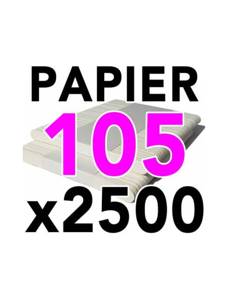 Spatule papier x 2500