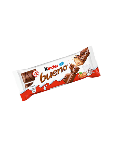 KINDER BUENO 43G - Carton de 30 barres chocolatées