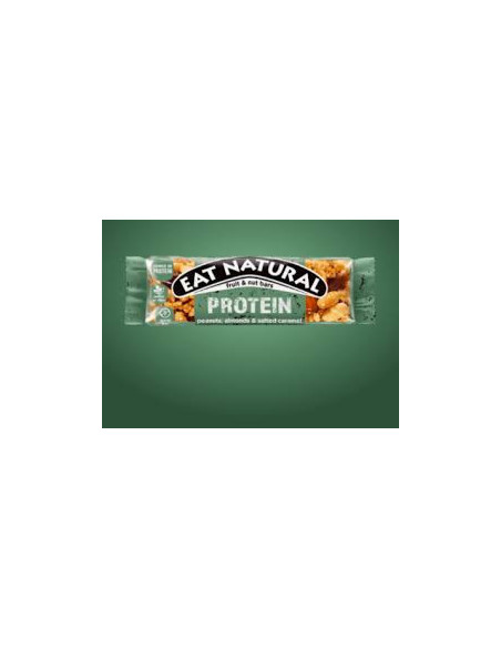 Eat Natural Caramel Protéine x12 - Barre snacking vending