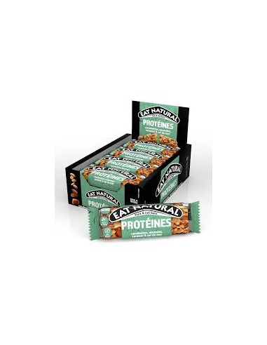 Eat Natural Caramel Protéine x12 - Barre snacking vending