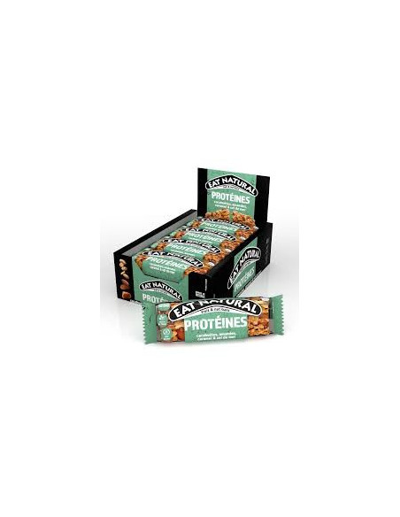Eat Natural Caramel Protéine x12 - Barre snacking vending