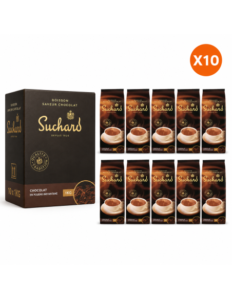 SUCHARD® Recette Originale – Carton de 10 kg pour distributeurs automatiques - Distribution automatique - Suchard