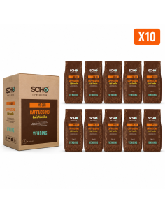 SCHO® Cappuccino Café Vanille – Carton de 10 kg - Distribution automatique