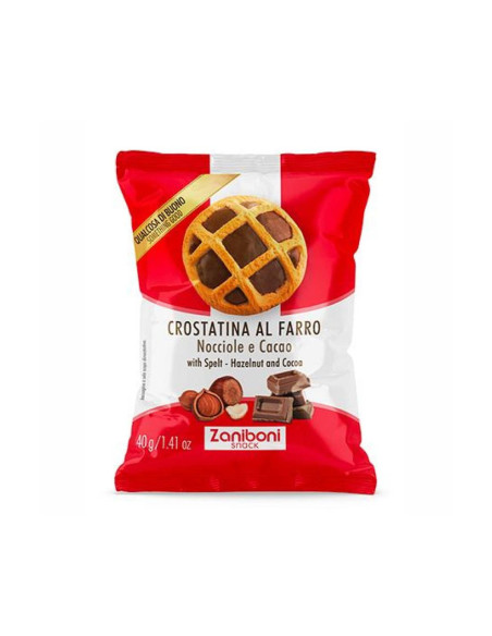 Tartelette Noisette & Chocolat Zaniboni – Carton 26 pièces