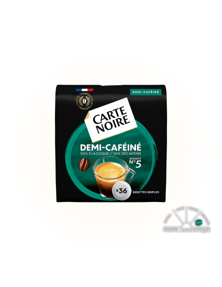 Carte Noire Senseo Demi caféiné 36 dosettes