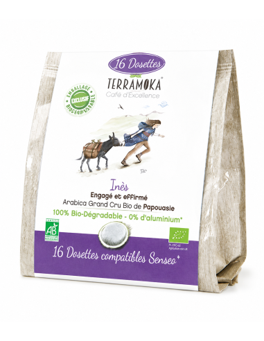 Senseo Terramoka Inès - Bio Papouasie - 16 dosettes