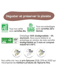 cafe-bio-16-dosettes-compatibles-senseo-perou-mr-albert X10 new 2
