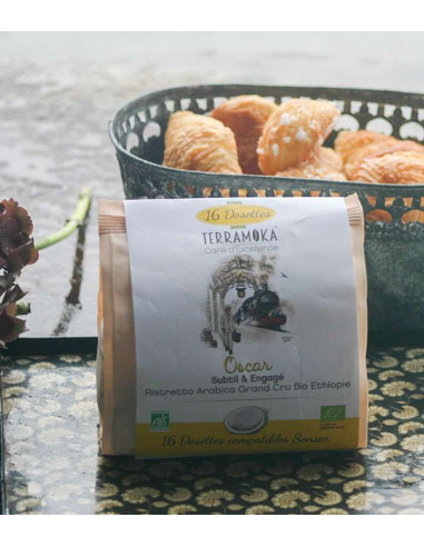 Terramoka Oscar – Café bio Éthiopie Senseo x16