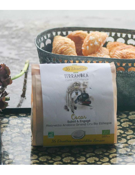 Terramoka Oscar – Café bio Éthiopie Senseo x16