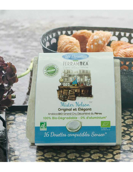 Mister Nelson Terramoka – Lot 160 dosettes déca