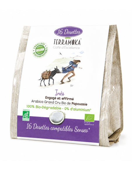 Senseo Terramoka Inès - Bio Papouasie - 16 dosettes