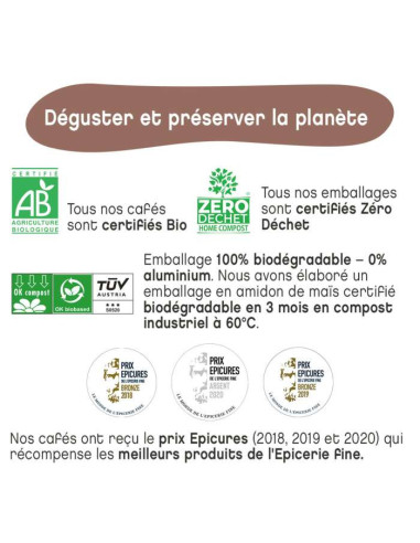 Pack Découverte Terramoka Senseo – 6 cafés bio - 96 dosettes