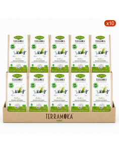 cafe-bio-16-dosettes-compatibles-senseo-bresil-mexique-tanzanie-arthur X10