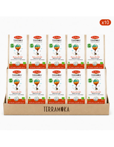 Senseo Terramoka-Mademoiselle-Adele-Bresil-Mexique-Lot-10