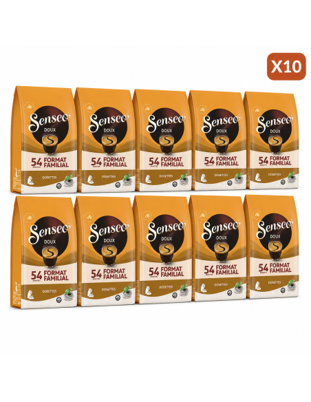 Senseo Doux Pack 10 x 54 dosettes