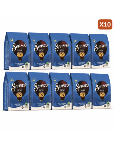 Senseo Pack 400 dosettes Décaféiné (40x10)