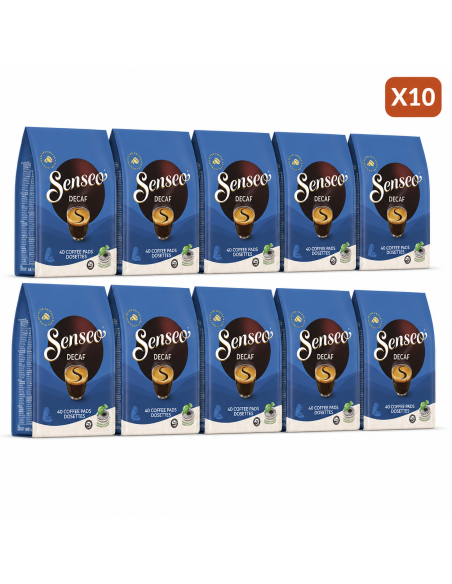 Senseo Pack 400 dosettes Décaféiné (40x10)