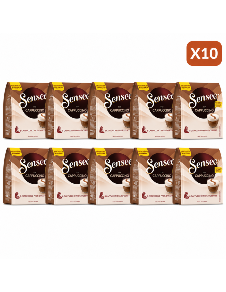 Senseo Cappuccino Pack 10X8 dosettes (80 dosettes)