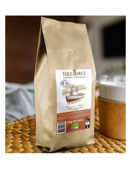 Terramoka Mr Albert – Grains bio 1 kg – Pérou