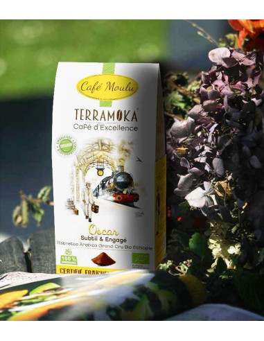 Sir Oscar Terramoka – Moulu bio 250 g – Éthiopie Sidamo