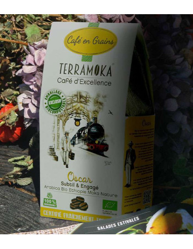 Terramoka Oscar – Grains bio 500 g – Éthiopie Sidamo