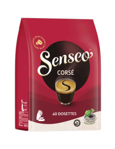 DDM Senseo Corsé 40 dosettes – Déstockage prix mini