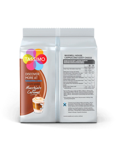 Tassimo Maxwell House Cappuccino Choco - 8 dosettes