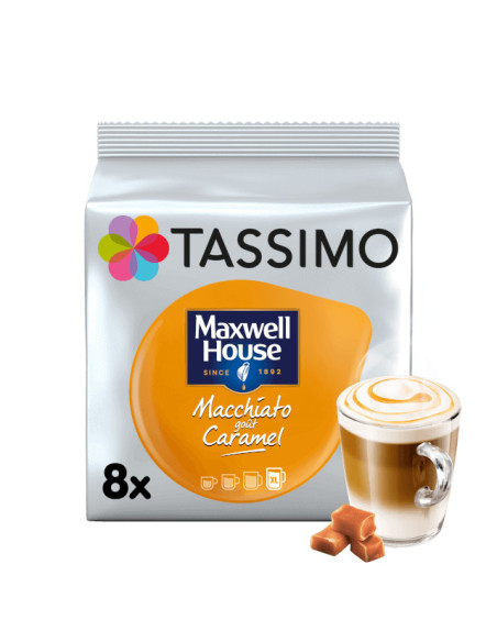 Tassimo® Maxwell House - Macchiato Caramel - 8 dosettes -