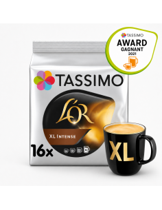 Tassimo XL Intense 16 dosettes Face