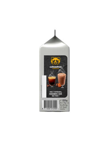 Tassimo® Columbus – Latte Macchiato – 8 dosettes