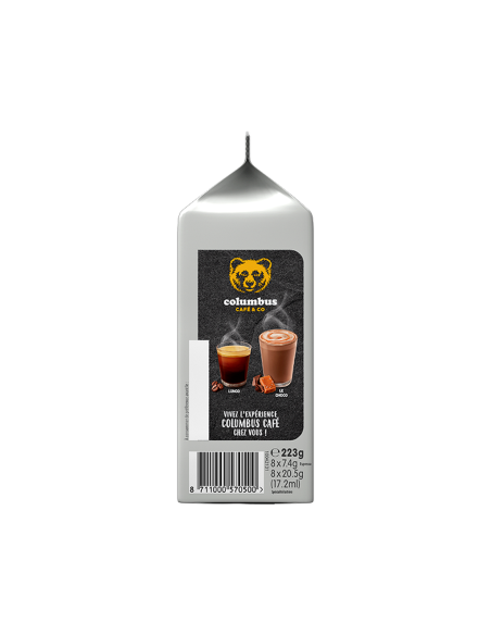 Tassimo® Columbus – Latte Macchiato – 8 dosettes