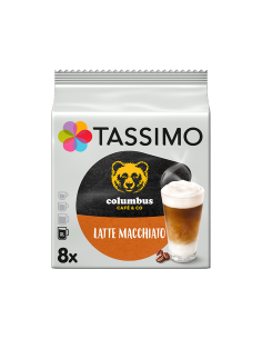 Tassimo Columbus Latte Macchiato 8 dosettes face